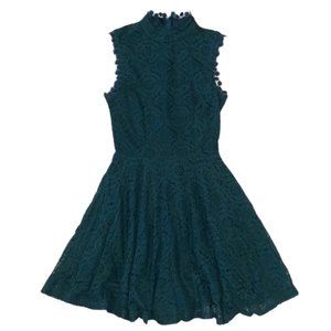 City Studio Sleeveless Lace Dress
